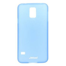 Pouzdro JEKOD Samsung G900 S5 TPU 0,3mm blue